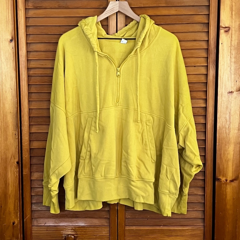 Old Navy Plus Half Zip Hoodie